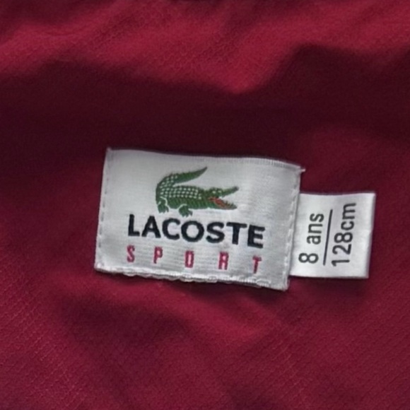 LACOSTE Boys’ Colorblock Windbreaker Zip Jacket - Picture 6 of 6
